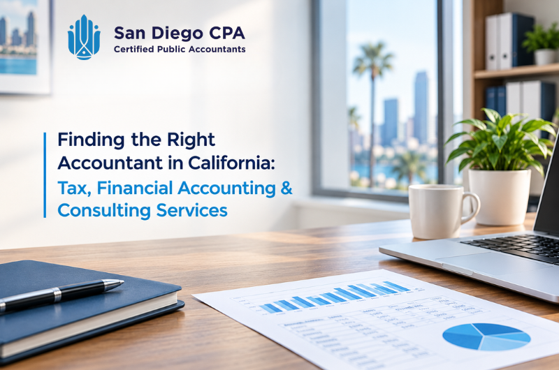 Finding the Right Accountant in California Tax, Financial Accounting & Consulting Services